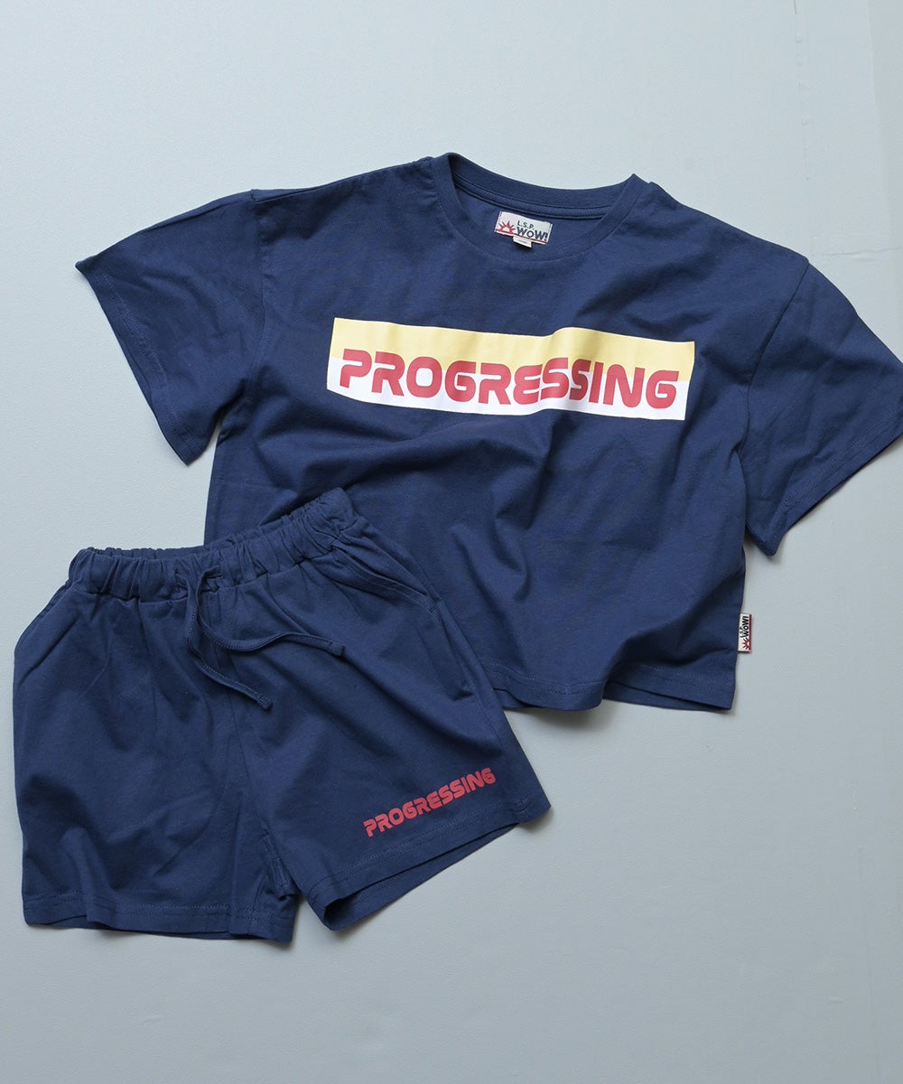 半袖プリントセットアップ（Tシャツ+ハーフパンツ） ｜ セットアップ