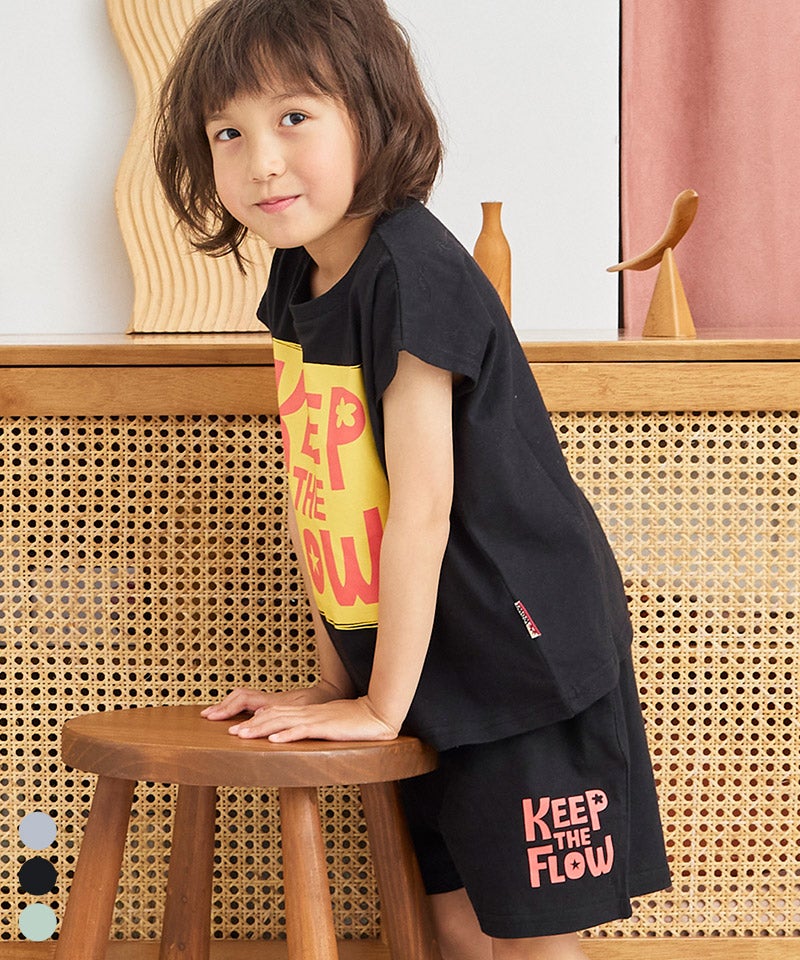 (EI Ninoさん専用)美品）ネイマール　ノースリーブユニフォーム ノースリーブプリントセットアップ ｜ セットアップ ｜ 子供服の