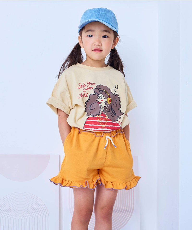 フリルカットショートパンツ ｜ ボトムス ｜ 子供服のセレクトショップ
