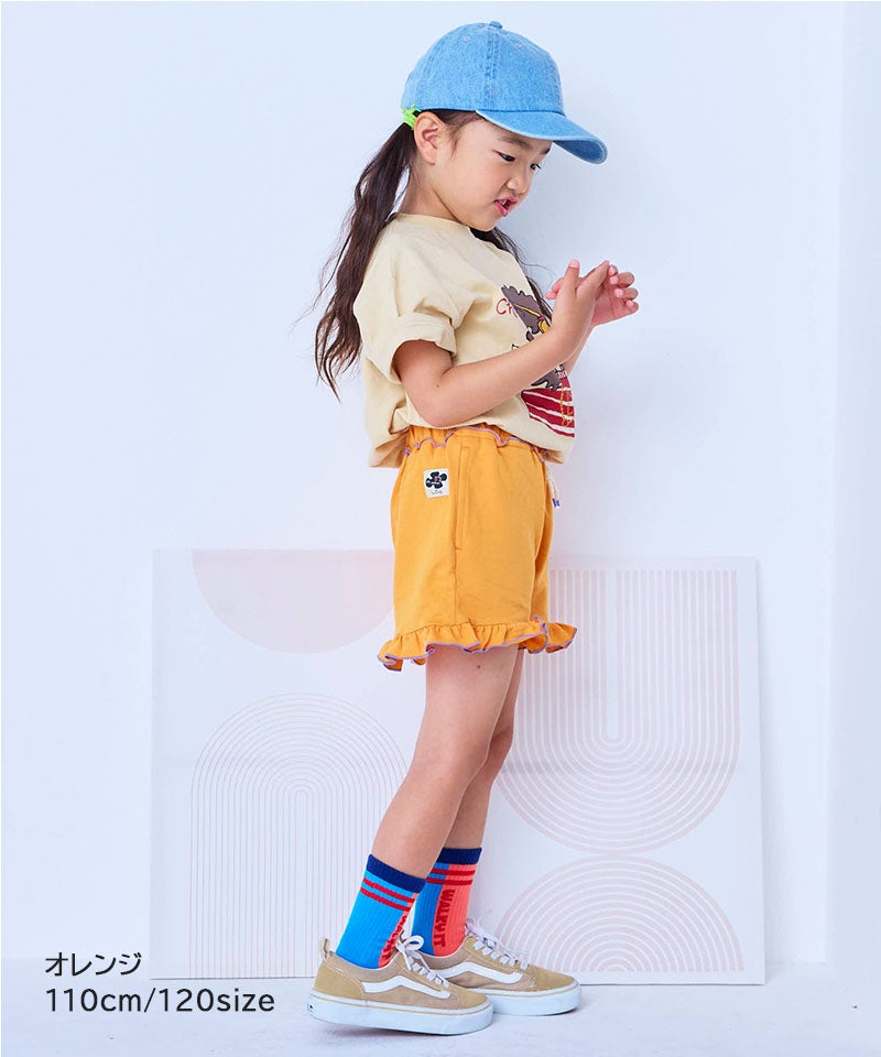 フリルカットショートパンツ ｜ ボトムス ｜ 子供服のセレクトショップ