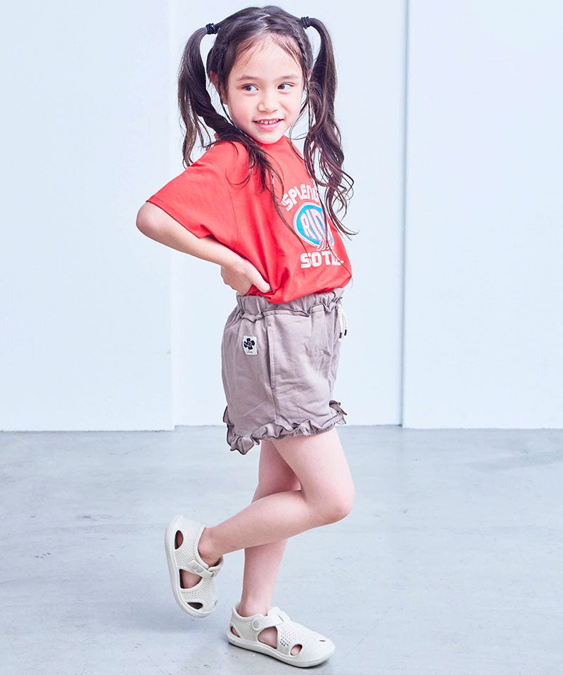フリルカットショートパンツ ｜ ボトムス ｜ 子供服のセレクトショップ