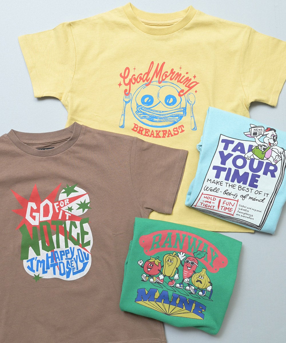 S/Sプリント半袖Tシャツ ｜ トップス ｜ 子供服のセレクトショップ