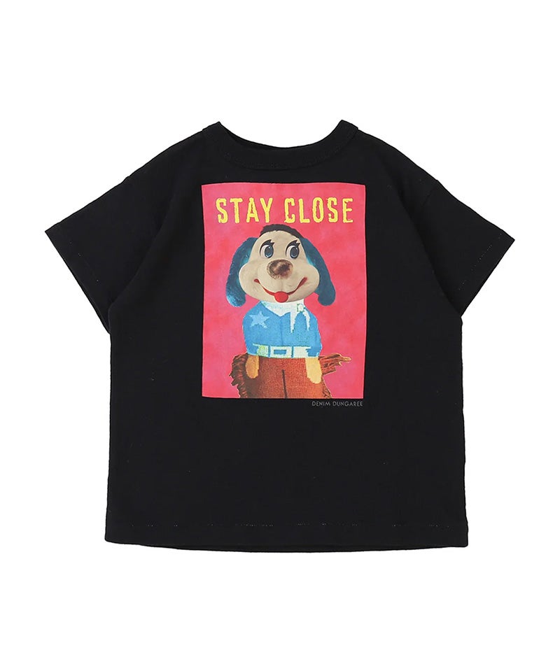DENIM DUNGAREE】テンジク STAY CLOSE Tシャツ(135～145cm