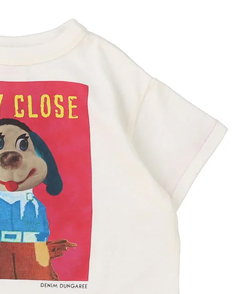 DENIM DUNGAREE】テンジク STAY CLOSE Tシャツ(135～145cm
