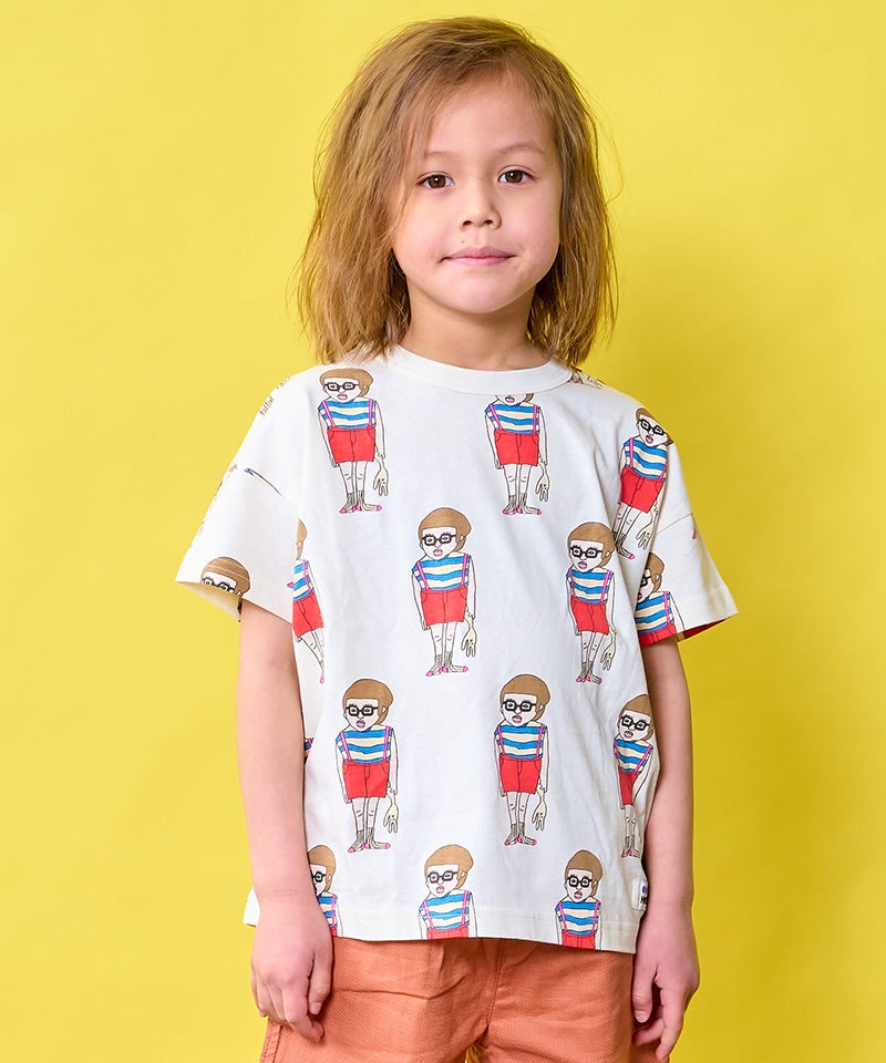 親子お揃い】総柄ワイド半袖Tシャツ ｜ トップス ｜ 子供服のセレクト