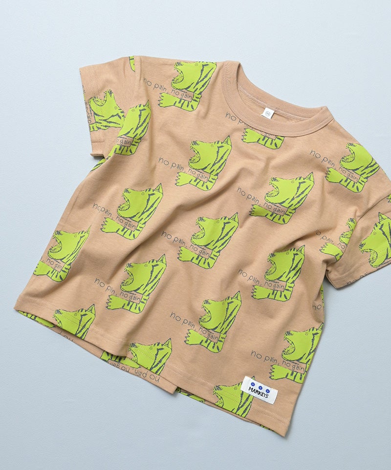 親子お揃い】総柄ワイド半袖Tシャツ / 大人サイズ ｜ トップス ｜ 子供