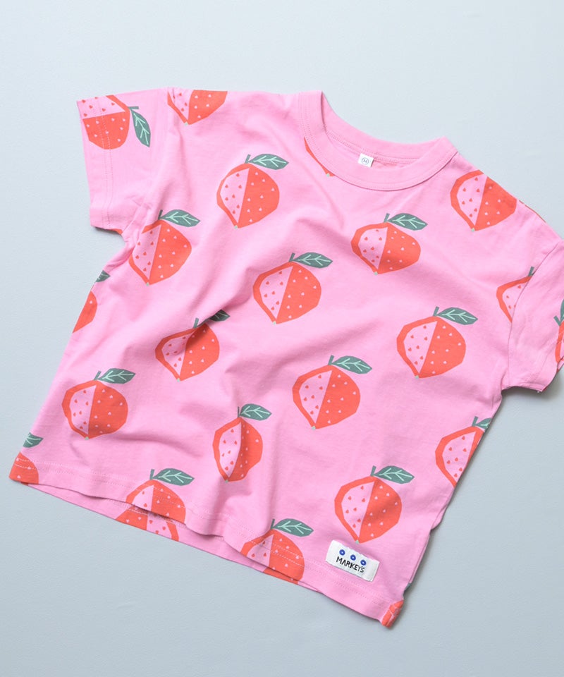 親子お揃い】総柄ワイド半袖Tシャツ / 大人サイズ ｜ トップス ｜ 子供
