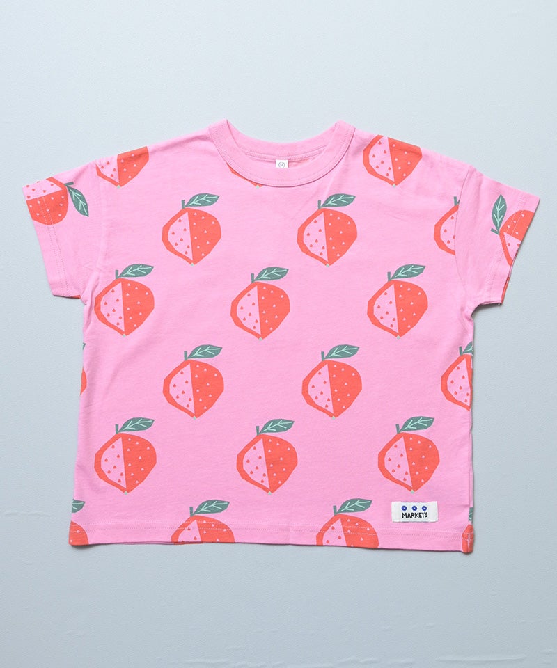 親子お揃い】総柄ワイド半袖Tシャツ / 大人サイズ ｜ トップス ｜ 子供