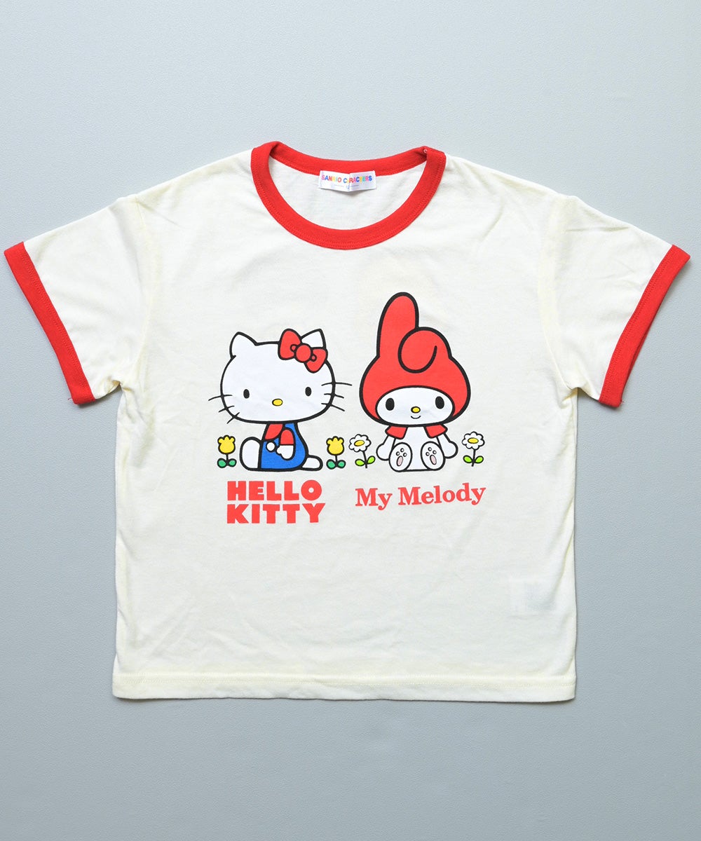 別注】【親子お揃い】SANRIO プリント半袖Tシャツ ｜ トップス ｜ 子供