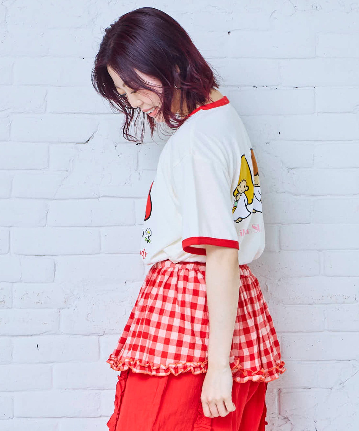 別注】【親子お揃い】SANRIO プリント半袖Tシャツ/大人サイズ