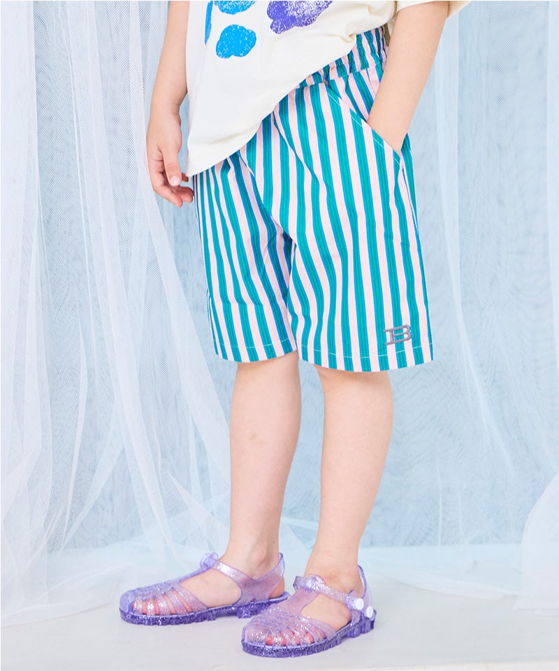水陸両用】【速乾】総柄メッシュショートパンツ ｜ ボトムス ｜ 子供服