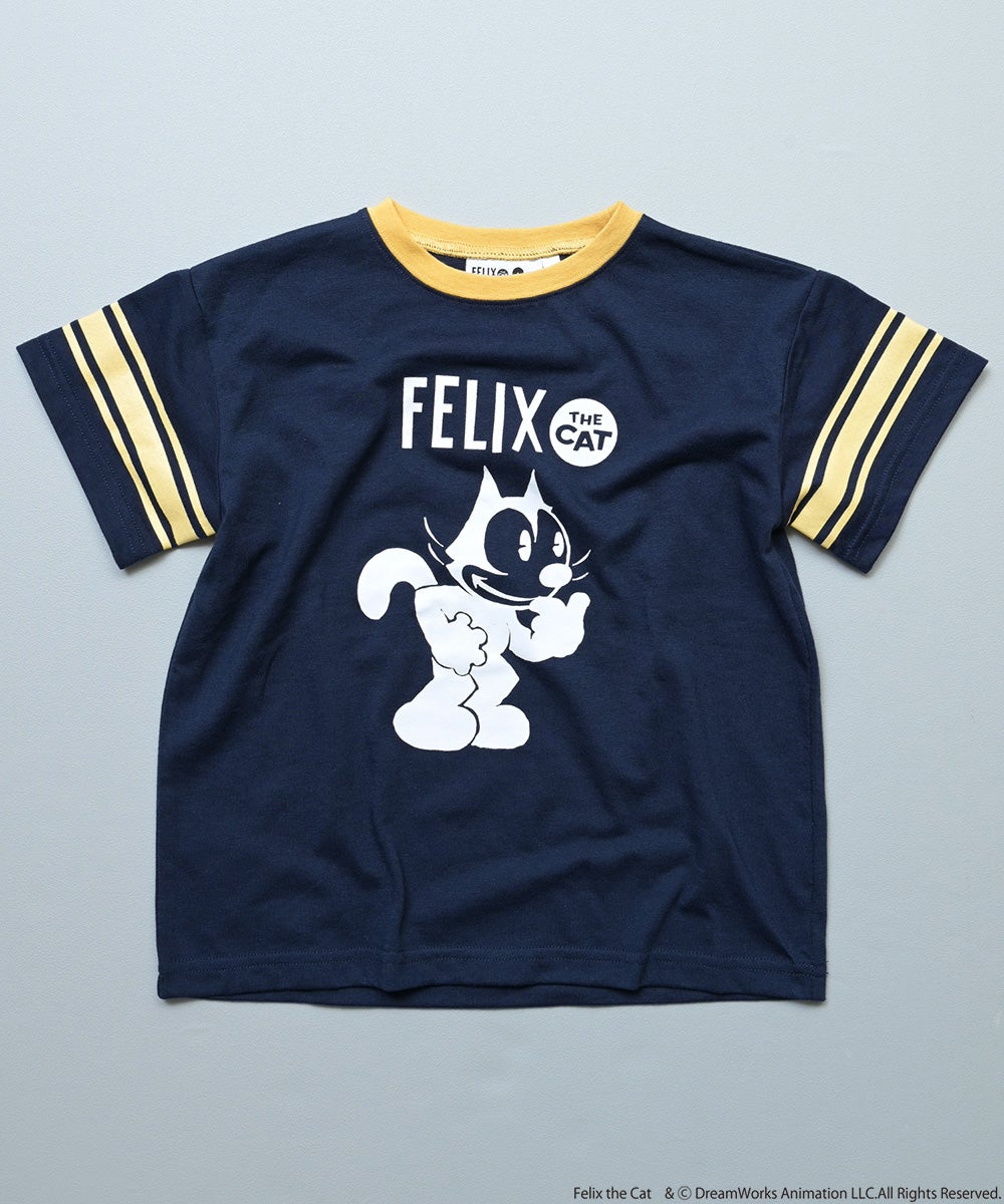 別注】【親子お揃い】FELIX プリント半袖Tシャツ ｜ トップス ｜ 子供