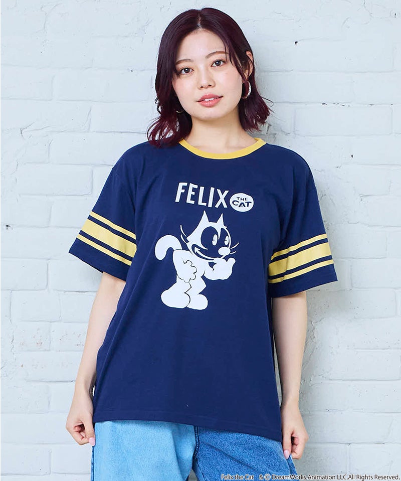別注】【親子お揃い】FELIX プリント半袖Tシャツ/大人サイズ