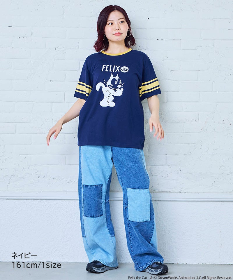 別注】【親子お揃い】FELIX プリント半袖Tシャツ / 大人サイズ