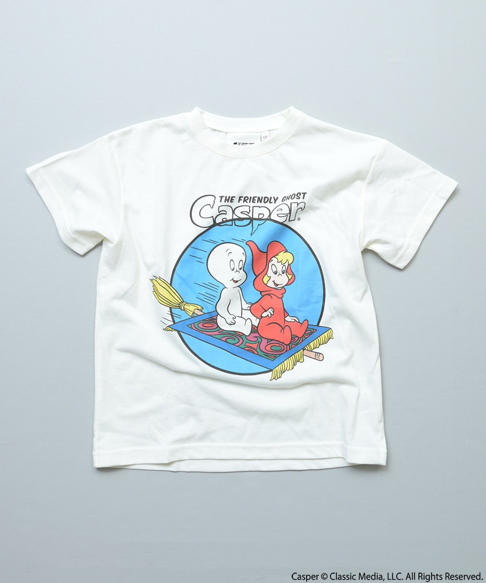 別注】【親子お揃い】Casper プリント半袖Tシャツ/大人サイズ