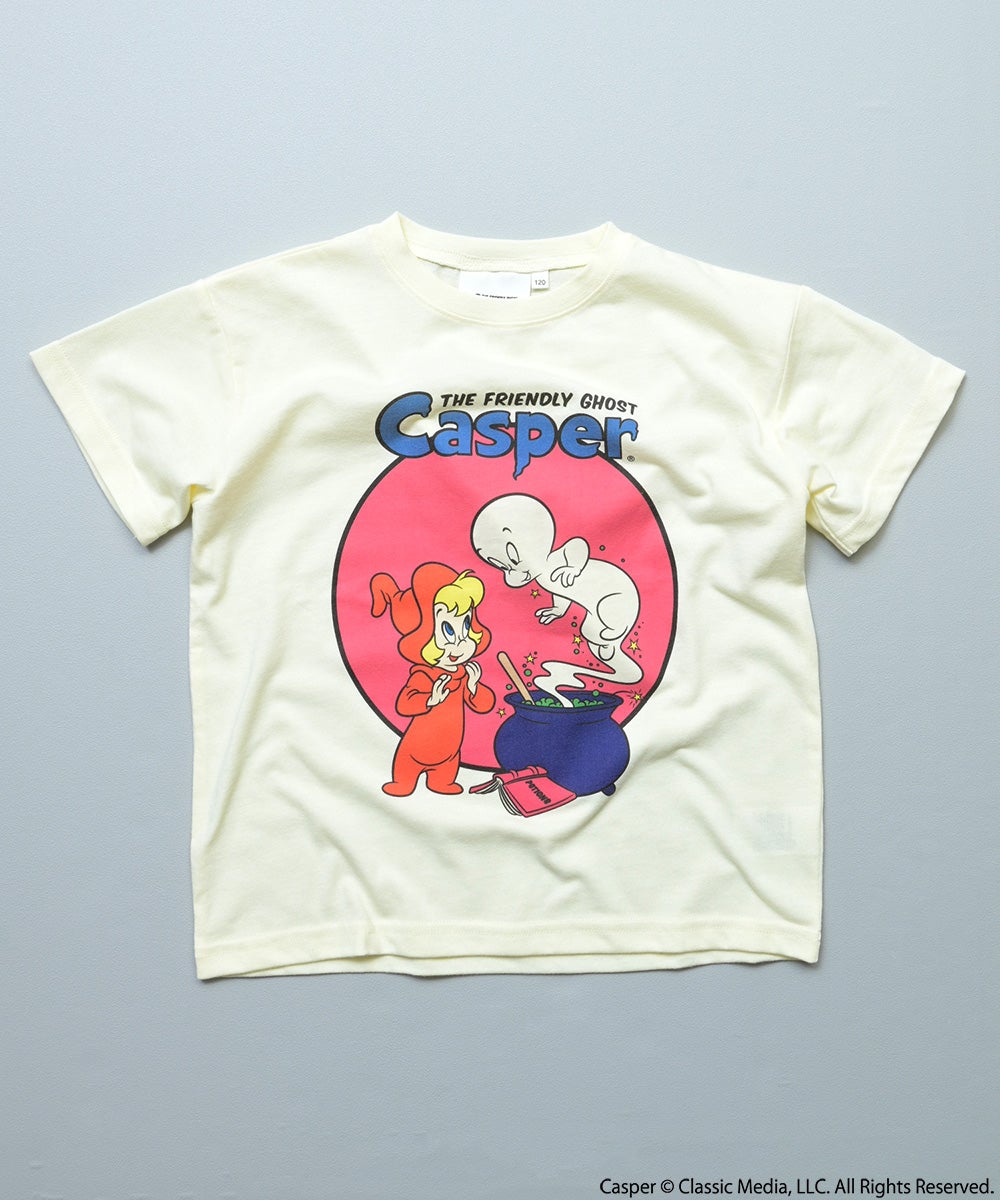 別注】【親子お揃い】Casper プリント半袖Tシャツ/大人サイズ