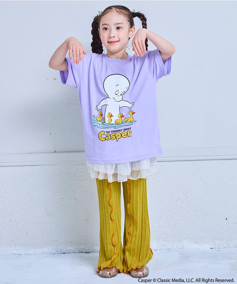 別注】【親子お揃い】Casper プリント半袖Tシャツ ｜ トップス ｜ 子供