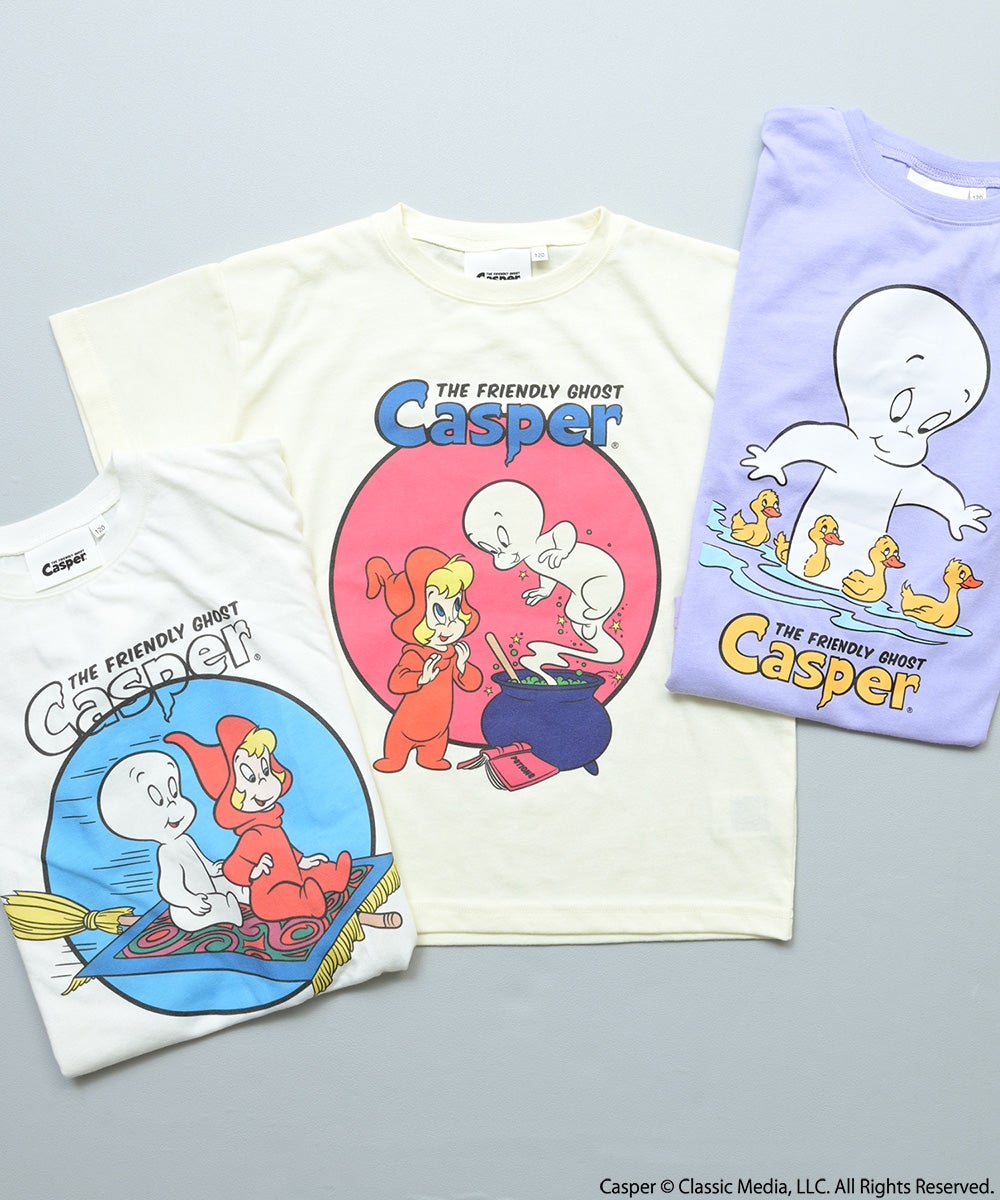 別注】【親子お揃い】Casper プリント半袖Tシャツ ｜ トップス ｜ 子供