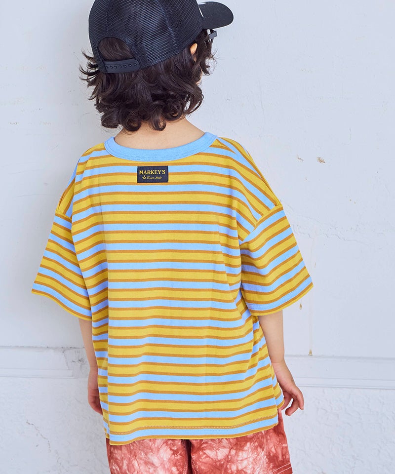 親子お揃い】先染めBDポケット半袖Tシャツ ｜ トップス ｜ 子供服の