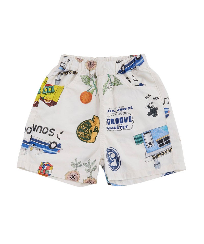 ペイントアートショートパンツ ｜ ボトムス ｜ 子供服のセレクト