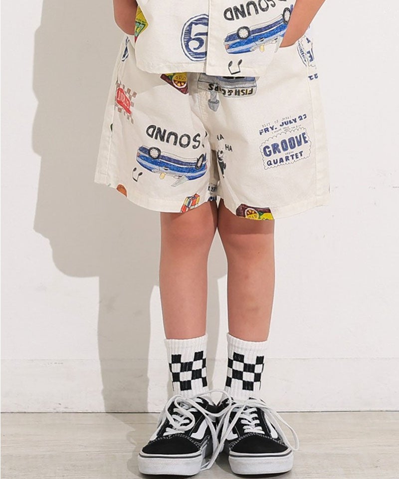 ペイントアートショートパンツ ｜ ボトムス ｜ 子供服のセレクト