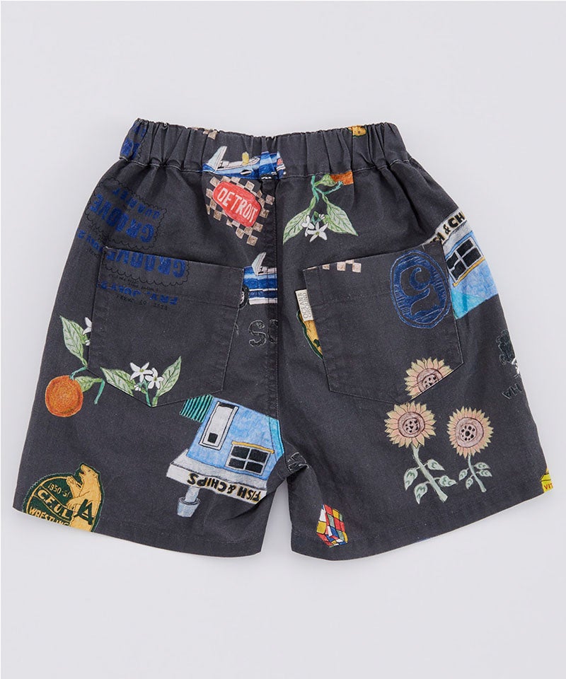 ペイントアートショートパンツ ｜ ボトムス ｜ 子供服のセレクト