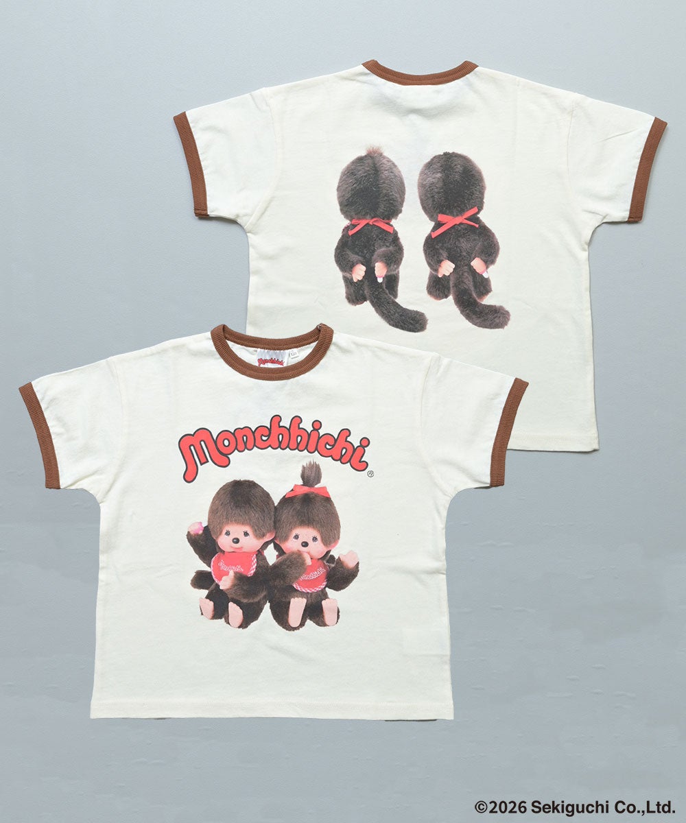 別注】【親子お揃い】モンチッチ プリント半袖Tシャツ ｜ トップス