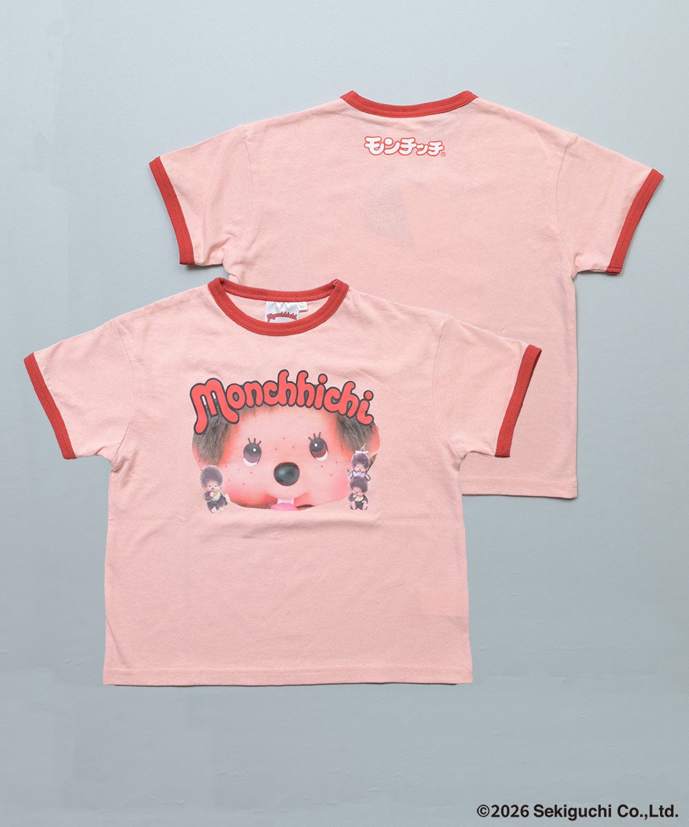 別注】【親子お揃い】モンチッチ プリント半袖Tシャツ ｜ トップス