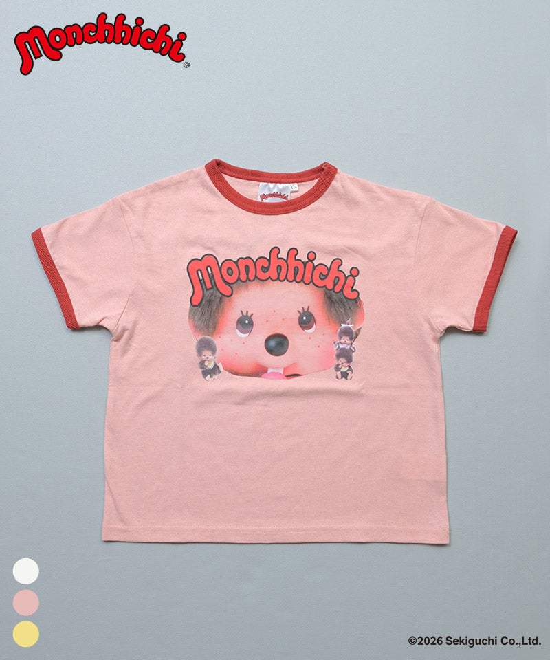 別注】【親子お揃い】モンチッチ プリント半袖Tシャツ / 大人サイズ