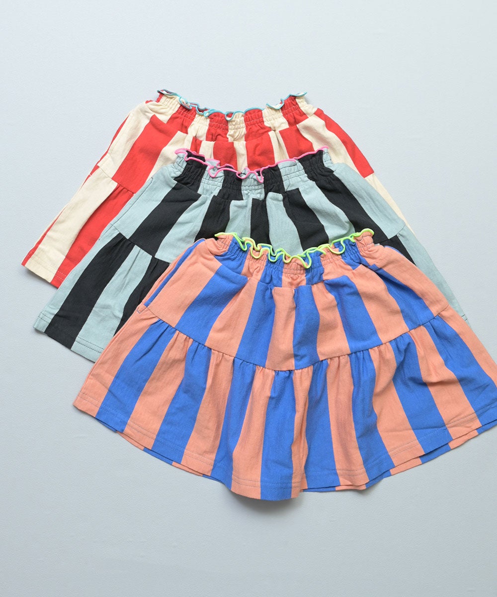 ストライプミニスカート ｜ ボトムス ｜ 子供服のセレクトショップ