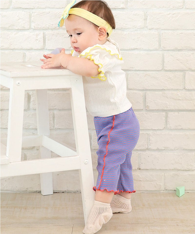 7ブタケボーダーメロウリブパンツ ｜ ベビーウェア・雑貨 ｜ 子供服の