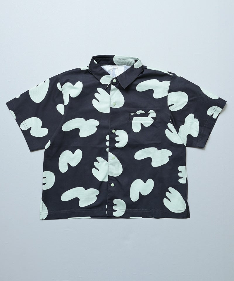 総柄半袖メッシュシャツ ｜ トップス ｜ 子供服のセレクトショップ