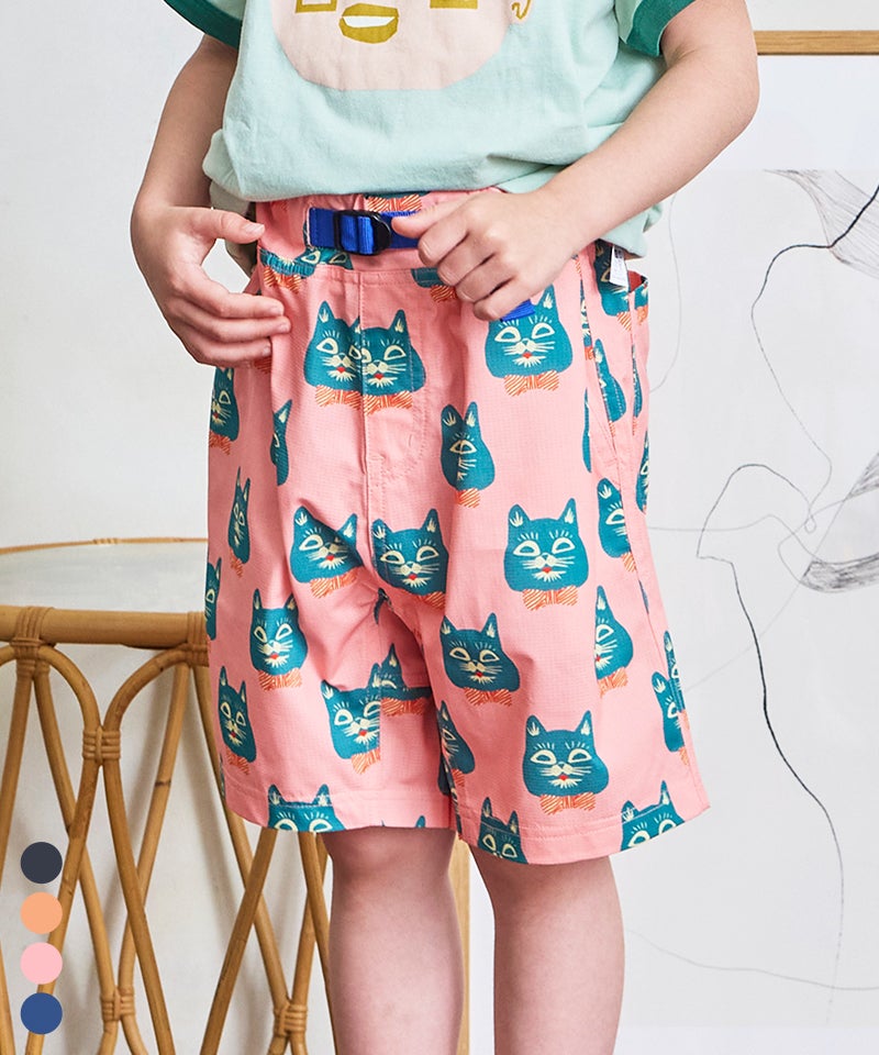 総柄メッシュクライミングショートパンツ ｜ ボトムス ｜ 子供服の