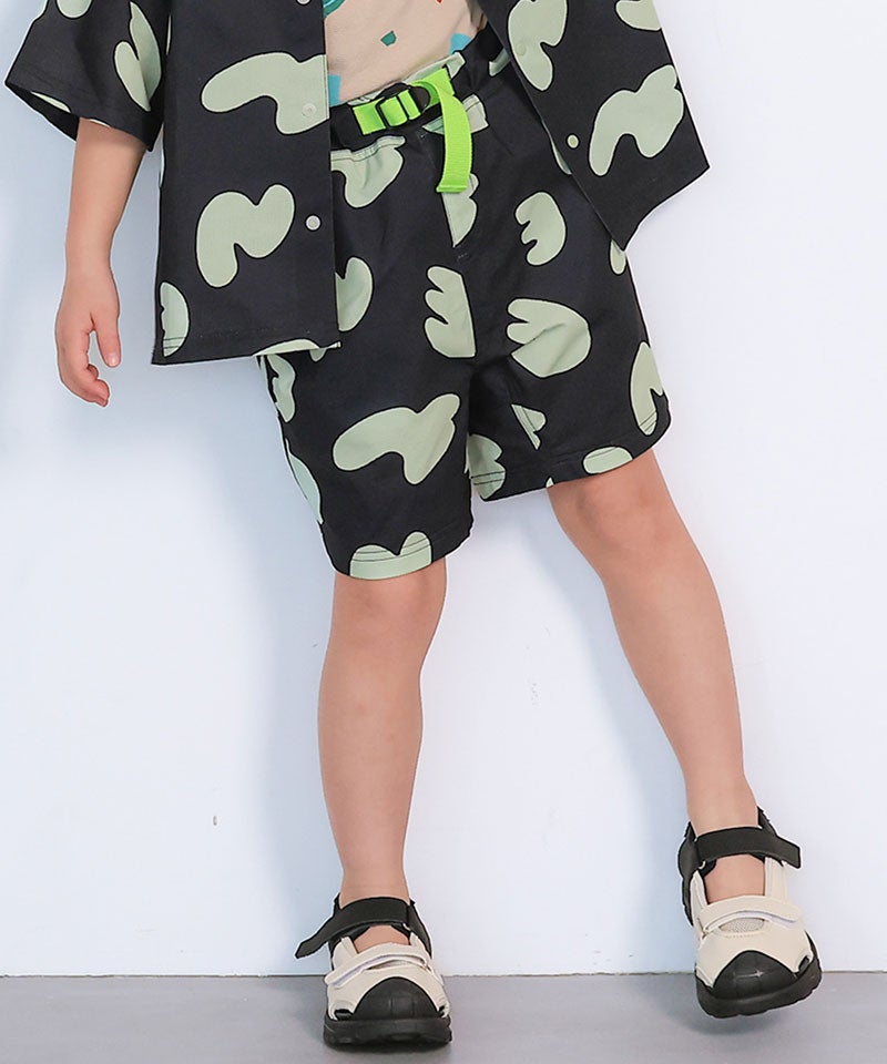 総柄メッシュクライミングショートパンツ ｜ ボトムス ｜ 子供服の
