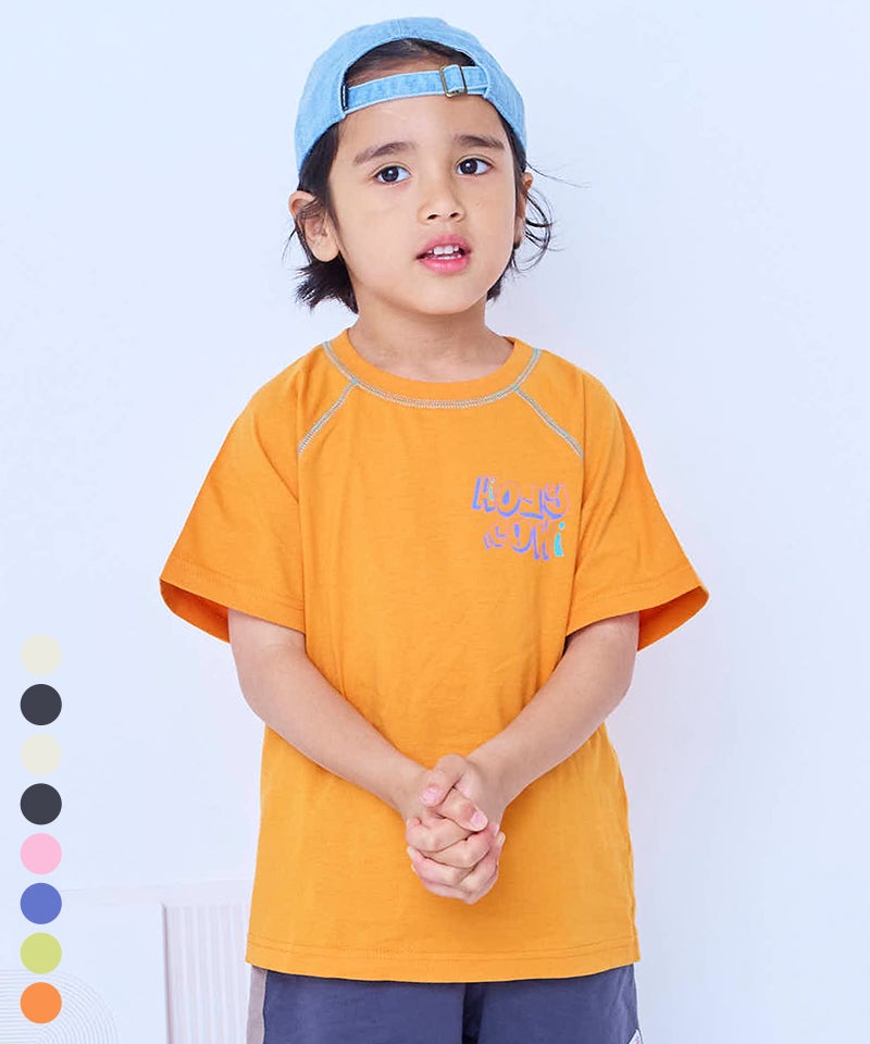 ステッチバイカラー半袖Tシャツ ｜ トップス ｜ 子供服のセレクト