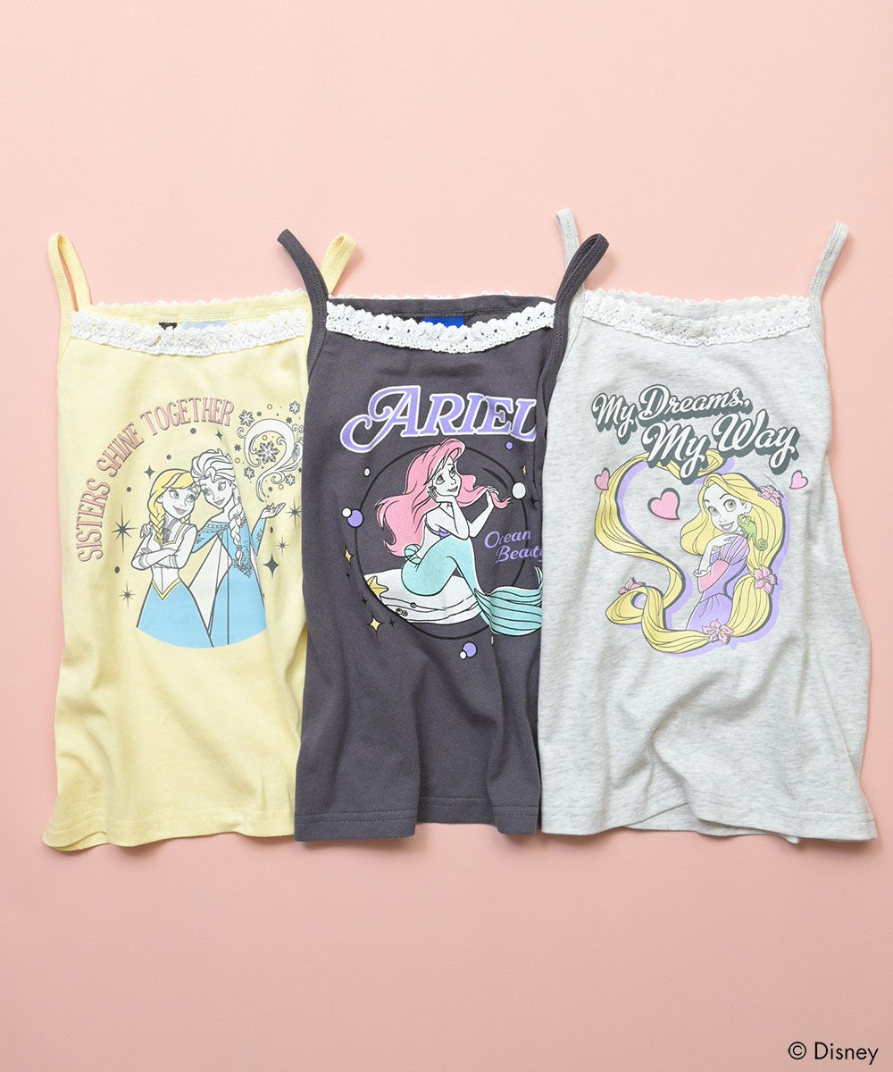 別注】ディズニープリンセス プリントキャミソール ｜ トップス