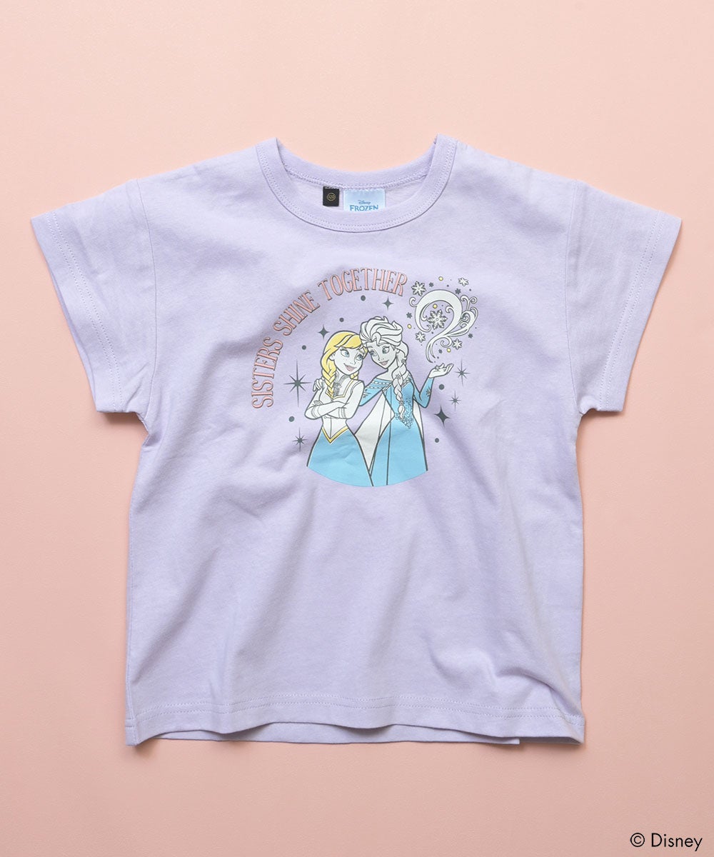 TIME SALE】【別注】ディズニープリンセス プリント半袖Tシャツ