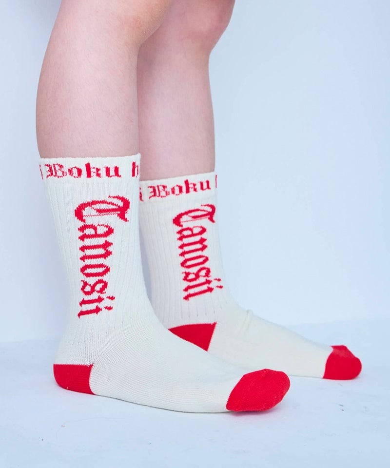 ソックス7点 別注】BOKUHATANOSII オールドイングリッシュソックスK(16-18cm