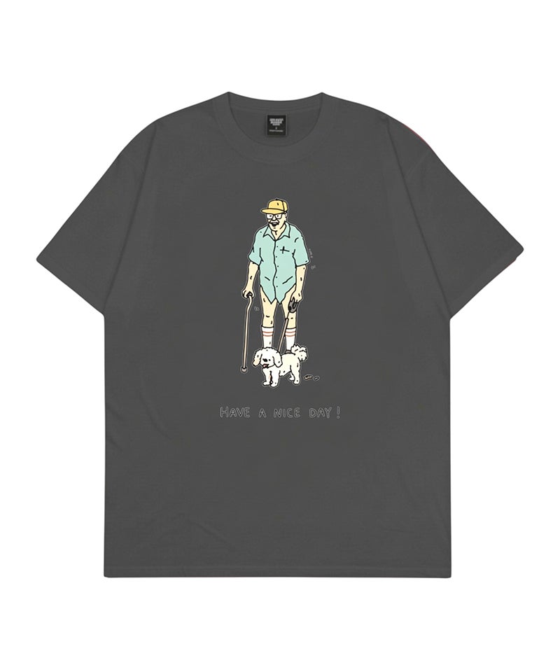 RIVER SIDE CULTURE】BrotherMerle DOG 散歩 T-SHIRT ｜ トップス