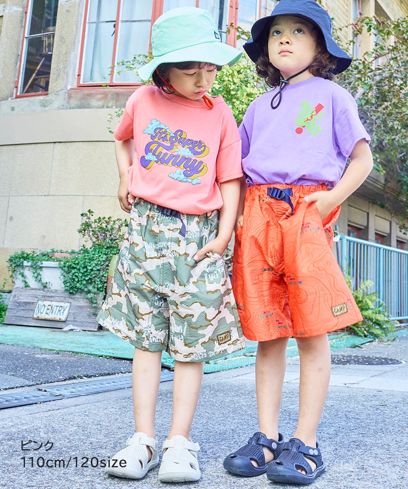 吸水速乾】プリント半袖Tシャツ ｜ トップス ｜ 子供服のセレクト