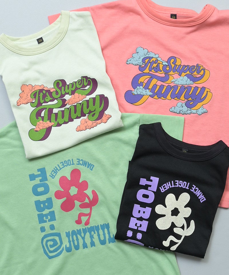 吸水速乾】プリント半袖Tシャツ ｜ トップス ｜ 子供服のセレクト