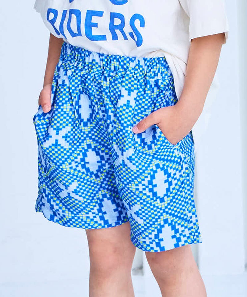 接触冷感】総柄ショートパンツ ｜ ボトムス ｜ 子供服のセレクト
