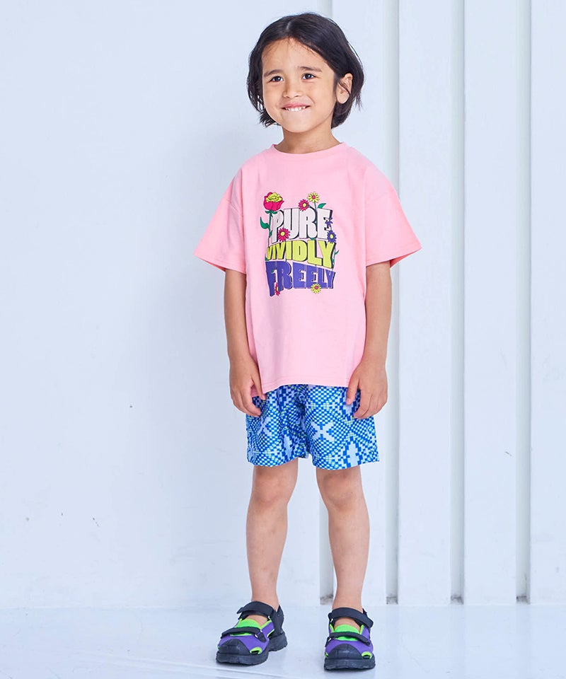 接触冷感】総柄ショートパンツ ｜ ボトムス ｜ 子供服のセレクト