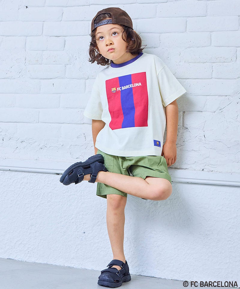 別注】FCバルセロナゲーム半袖Tシャツ ｜ トップス ｜ 子供服の