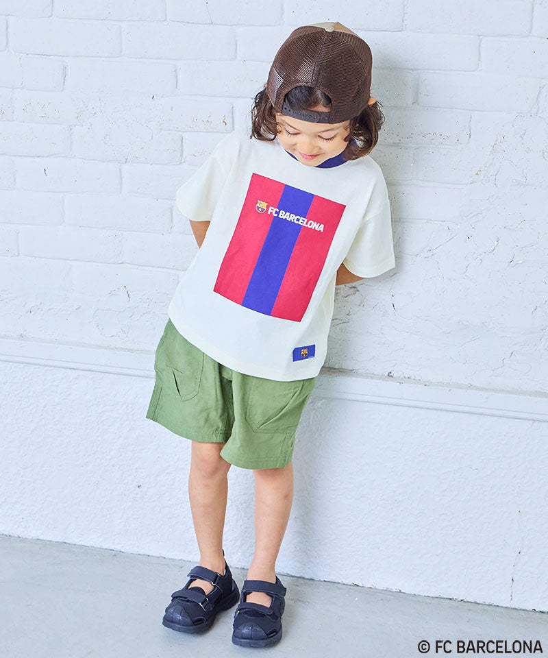 別注】FCバルセロナゲーム半袖Tシャツ ｜ トップス ｜ 子供服の