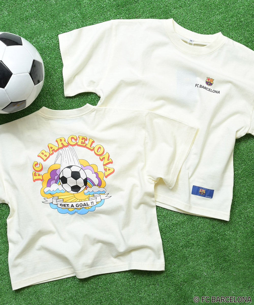 別注】FCバルセロナプリント半袖Tシャツ ｜ トップス ｜ 子供服の