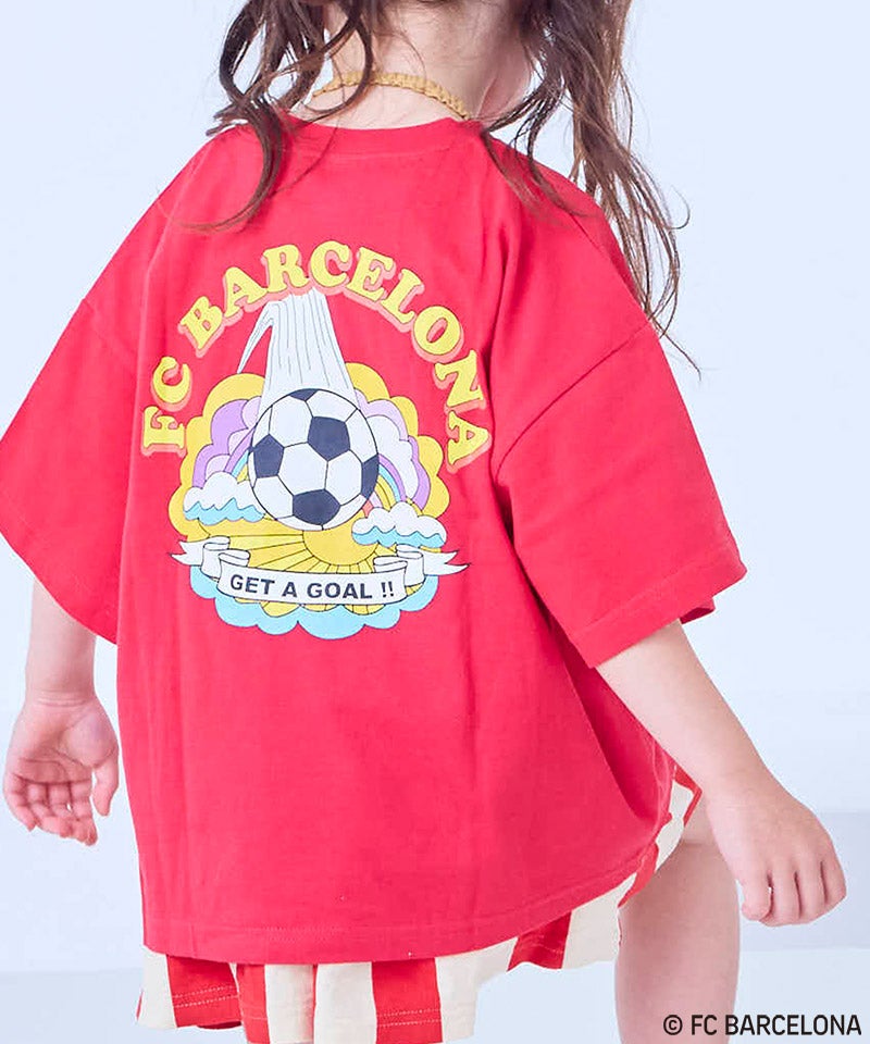 別注】FCバルセロナプリント半袖Tシャツ ｜ トップス ｜ 子供服の