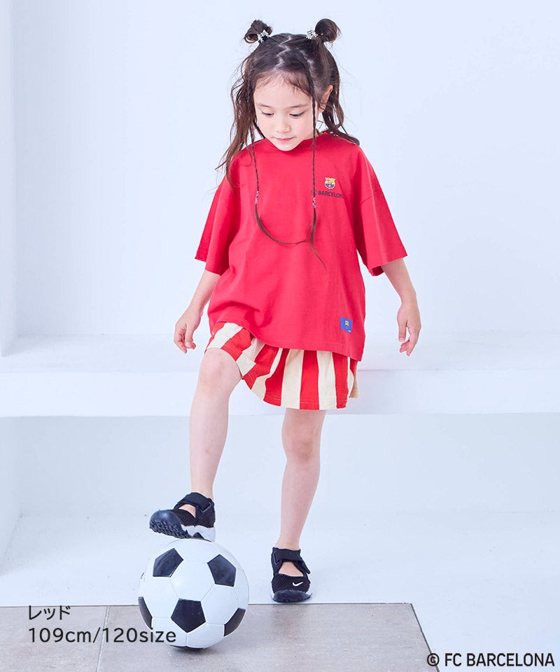 別注】FCバルセロナプリント半袖Tシャツ ｜ トップス ｜ 子供服の