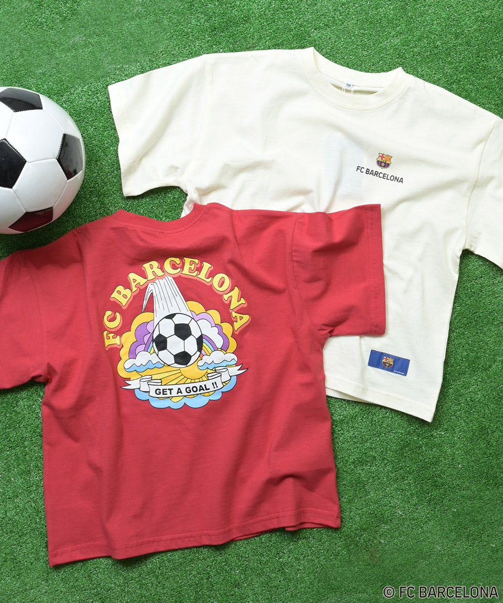 別注】FCバルセロナプリント半袖Tシャツ ｜ トップス ｜ 子供服の