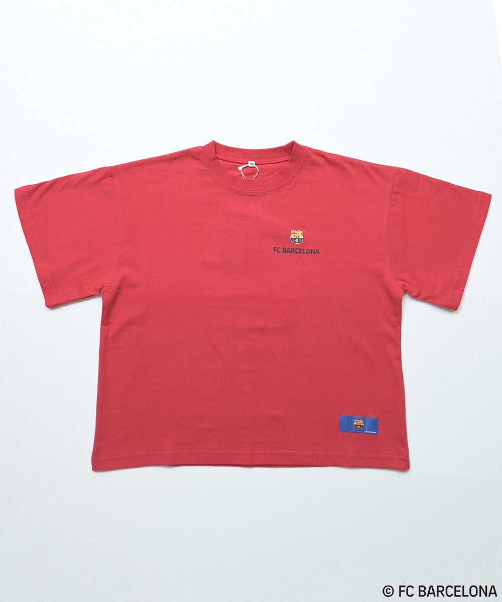 別注】FCバルセロナプリント半袖Tシャツ ｜ トップス ｜ 子供服の